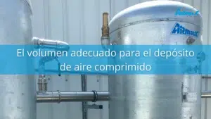 depósito aire comprimido